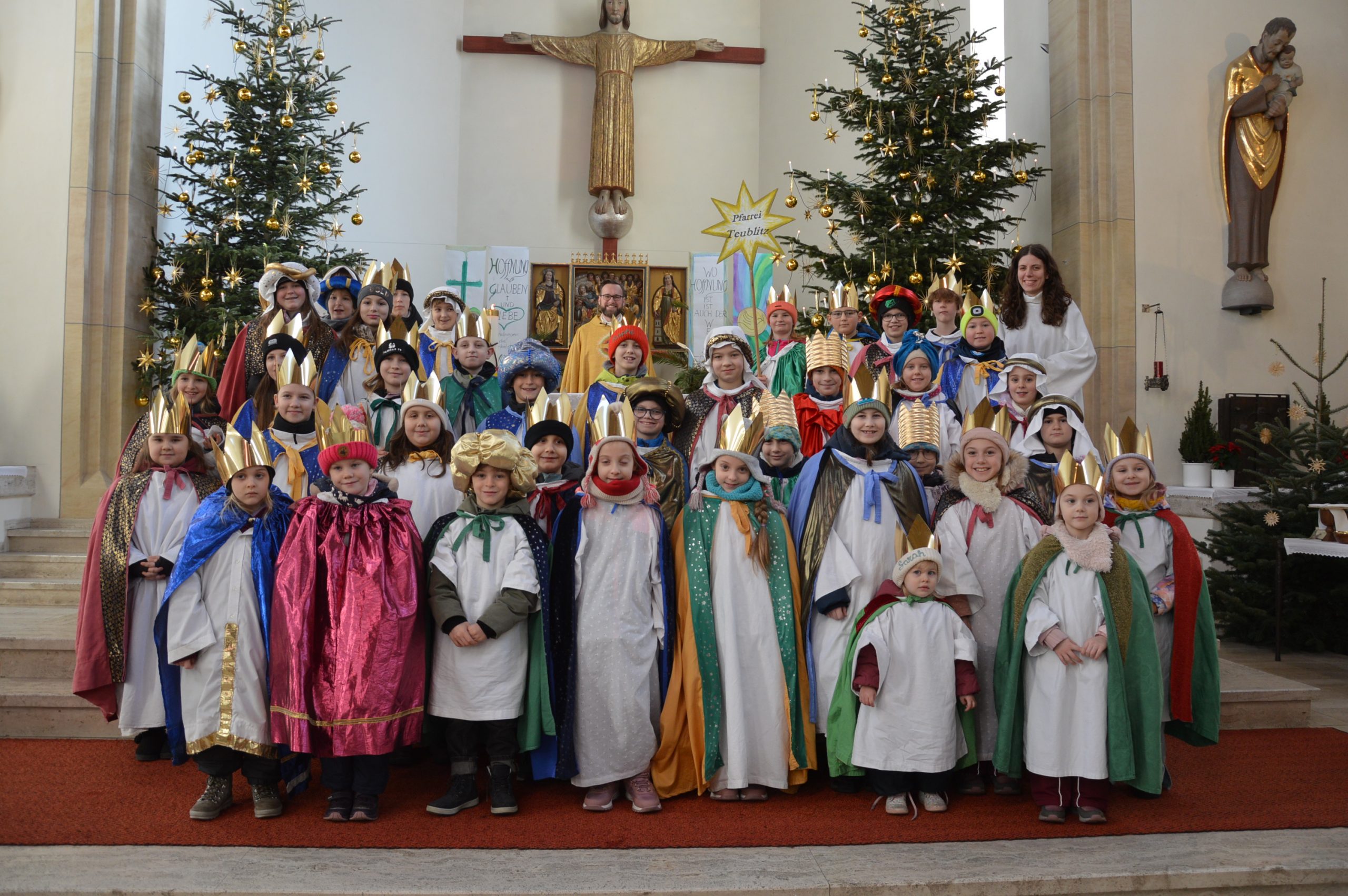 Sternsingeraktion 2026 in Herz Jesu Teublitz